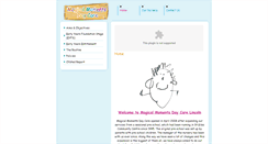 Desktop Screenshot of magicalmomentslincoln.co.uk